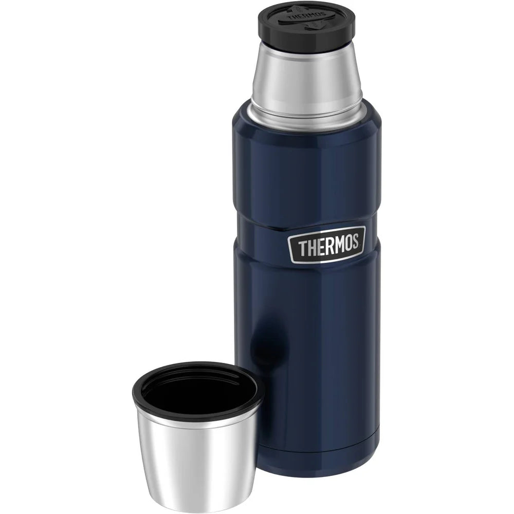 Isoflasche 0,47l Midnight Blau Thermos Stainless King