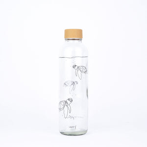 Trinkflasche Glas GO WITH THE FLOW 0,7 l