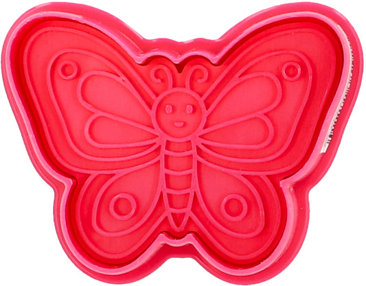 Kunststoff-Ausstechform mit Auswerfer, Schmetterling