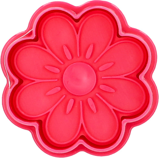 Kunststoff-Ausstechform mit Auswerfer, Blume