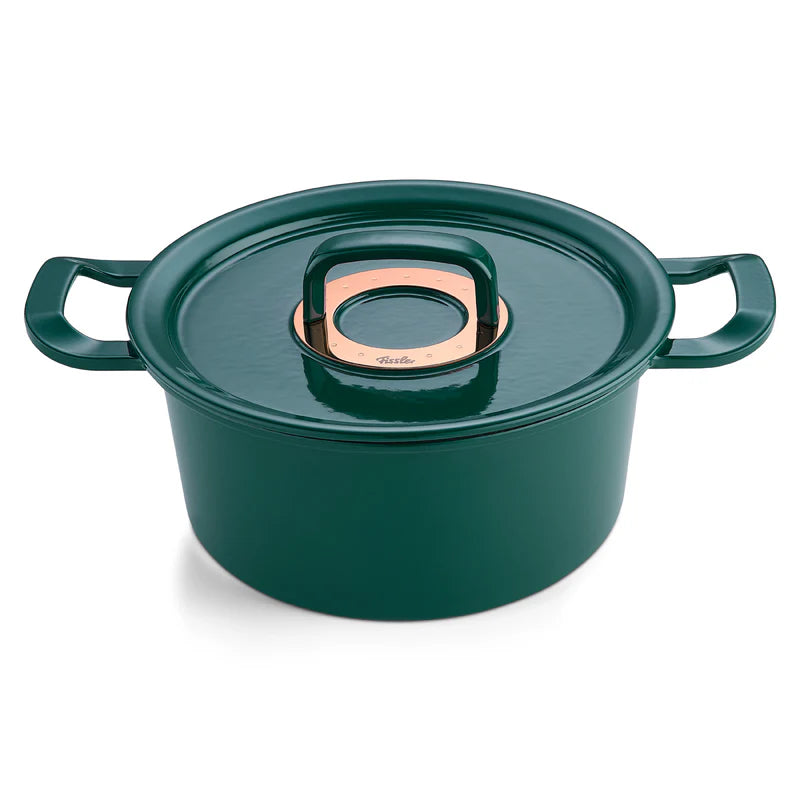 Bräter  20cm rund Guss Jade Grun Original-Profi Collection