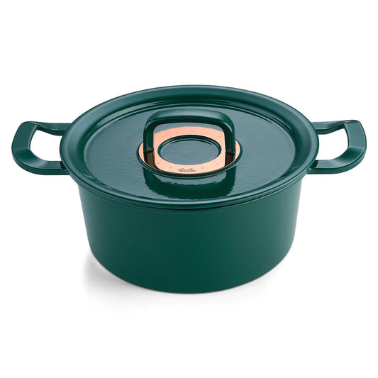 Bräter  20cm rund Guss Jade Grun Original-Profi Collection