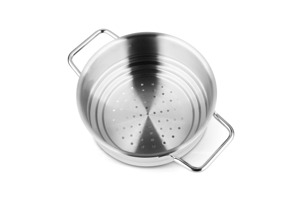Dämpfaufsatz Edelstahl für Töpfe Ø 16 cm, 18 cm und 20 cm