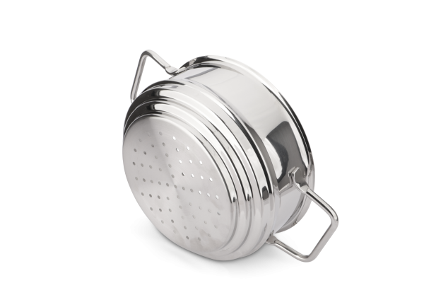 Dämpfaufsatz Edelstahl für Töpfe Ø 16 cm, 18 cm und 20 cm