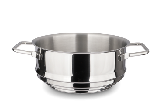 Dämpfaufsatz Edelstahl für Töpfe Ø 16 cm, 18 cm und 20 cm