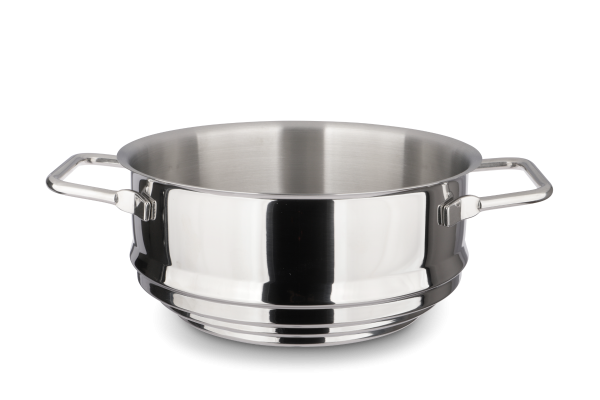 Dämpfaufsatz Edelstahl für Töpfe Ø 16 cm, 18 cm und 20 cm