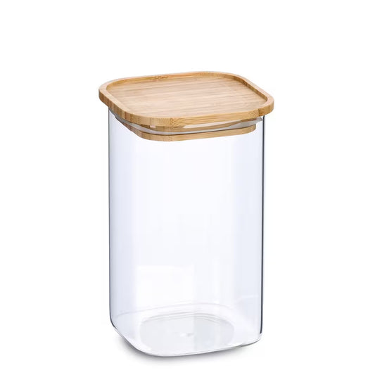 Vorratsglas mit Bambusdeckel, 1300 ml