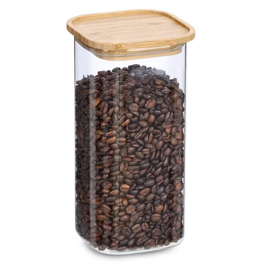 Vorratsglas mit Bambusdeckel, 1600 ml