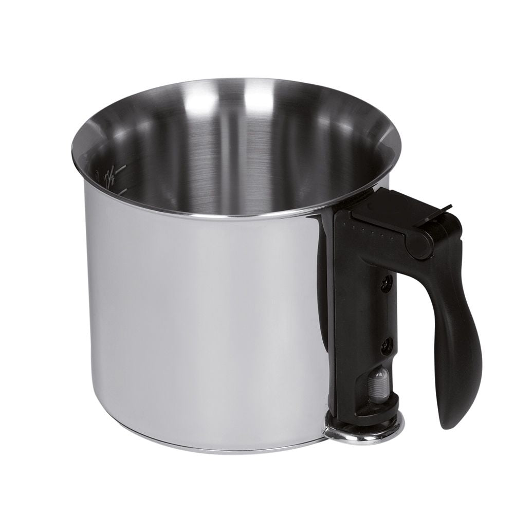 Simmertopf 16cm 1,5l Edelstahl Cristall