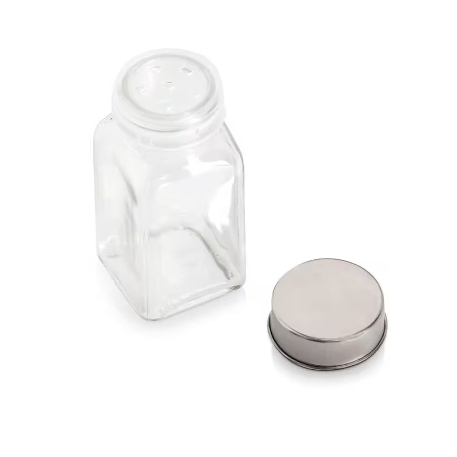Gewürzständer-Set, 11-tlg., Glas/Metall/Bambus