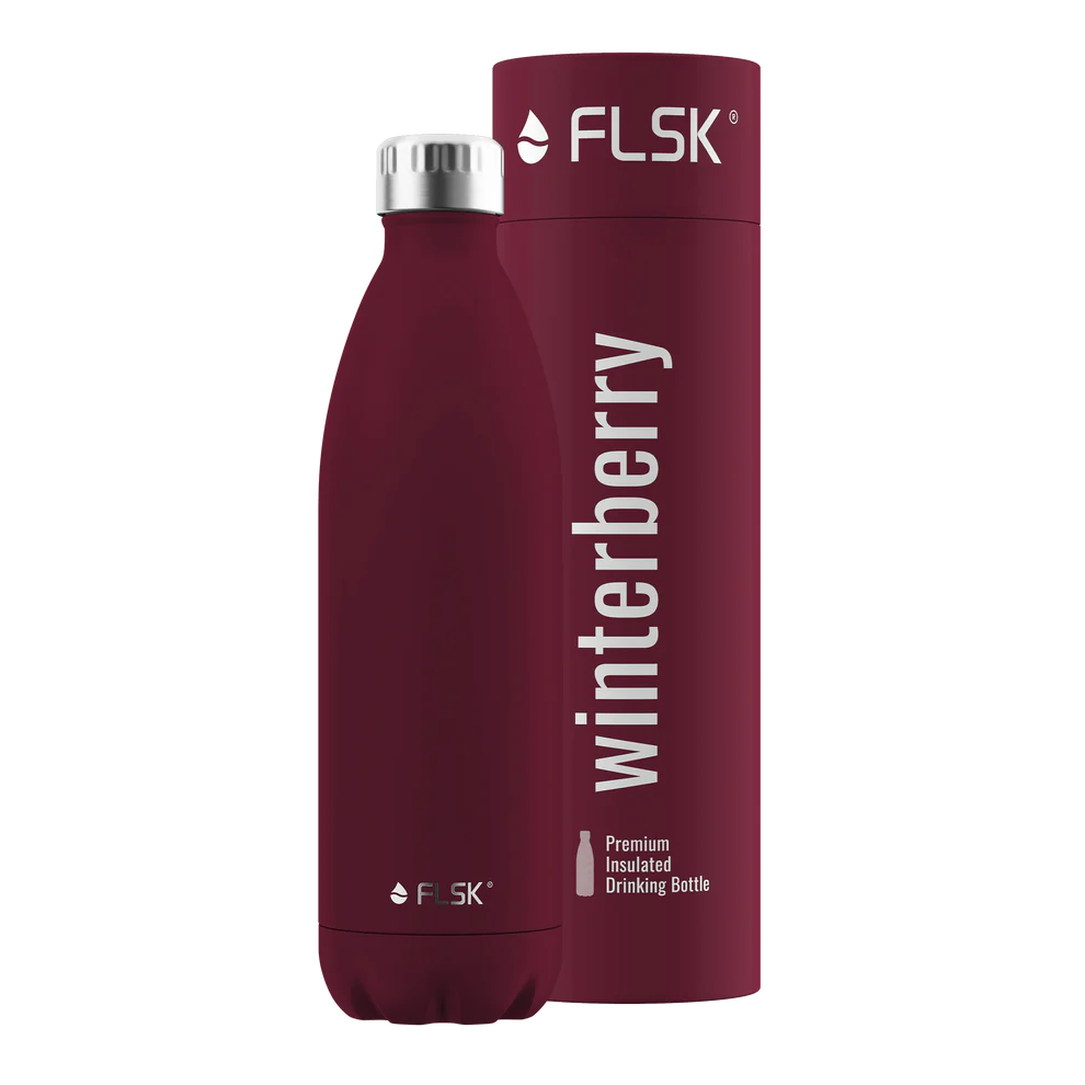 Trinkflasche FLSK 1l winterberry To-Go / Bottle