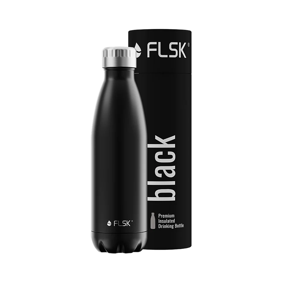 Trinkflasche FLSK 0,5l black To-Go / Bottle