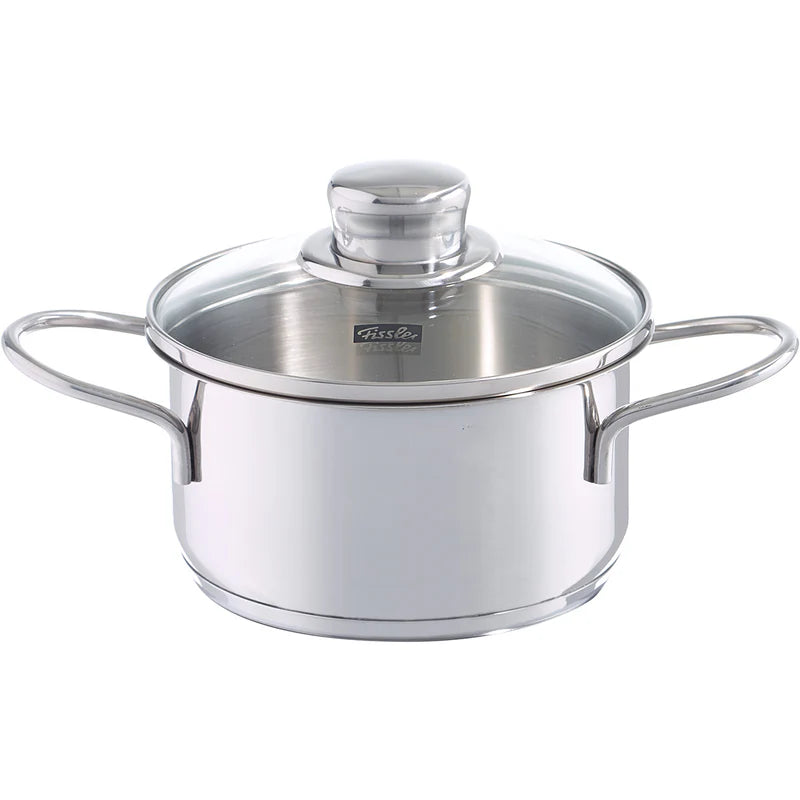 Kochtopf 14cm Glasdeckel Mini-Töpfe Induktiv