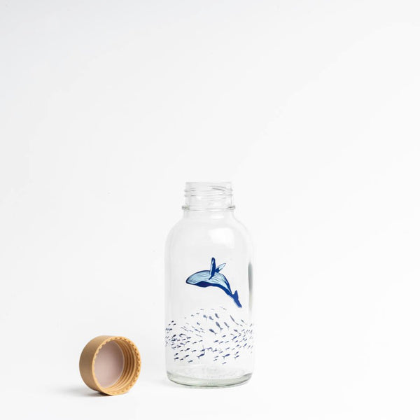 Trinkflasche Glas OCEAN LOVER 0,4 l