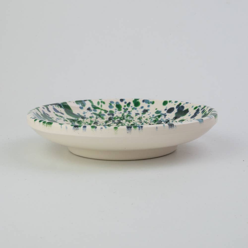 Keramikreibe "GRAFFITI" 12cm für Knoblauch, Ingwer & Gewürze verschiedene Farben