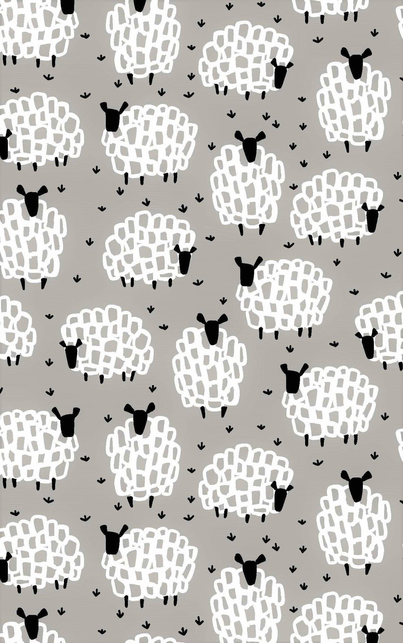 Geschirrtuch - Grey Sheep Baumwolle 74cm x 47cm