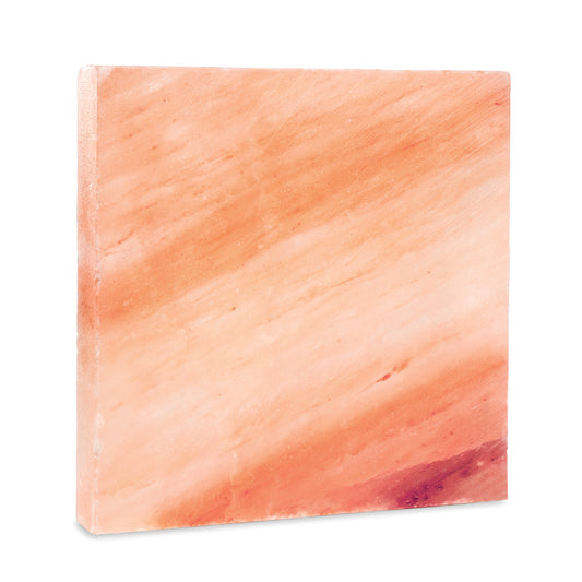 Salzstein-Plancha für Grill und BBQ Quadratisch 20x20x2,5cm