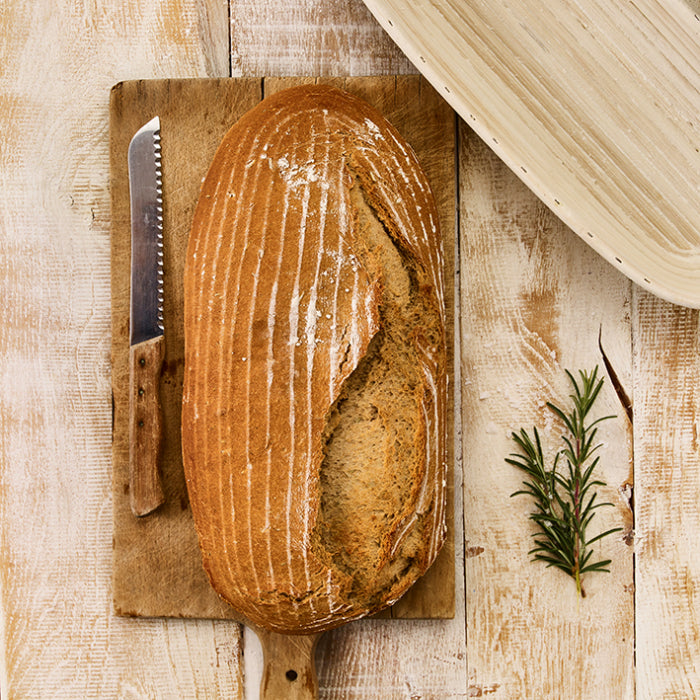 Gärkörbchen oval 43 x 15,5, Höhe 6,5