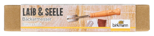 Bäckermesser 19 cm | 5 Ersatzklingen Laib & Seele
