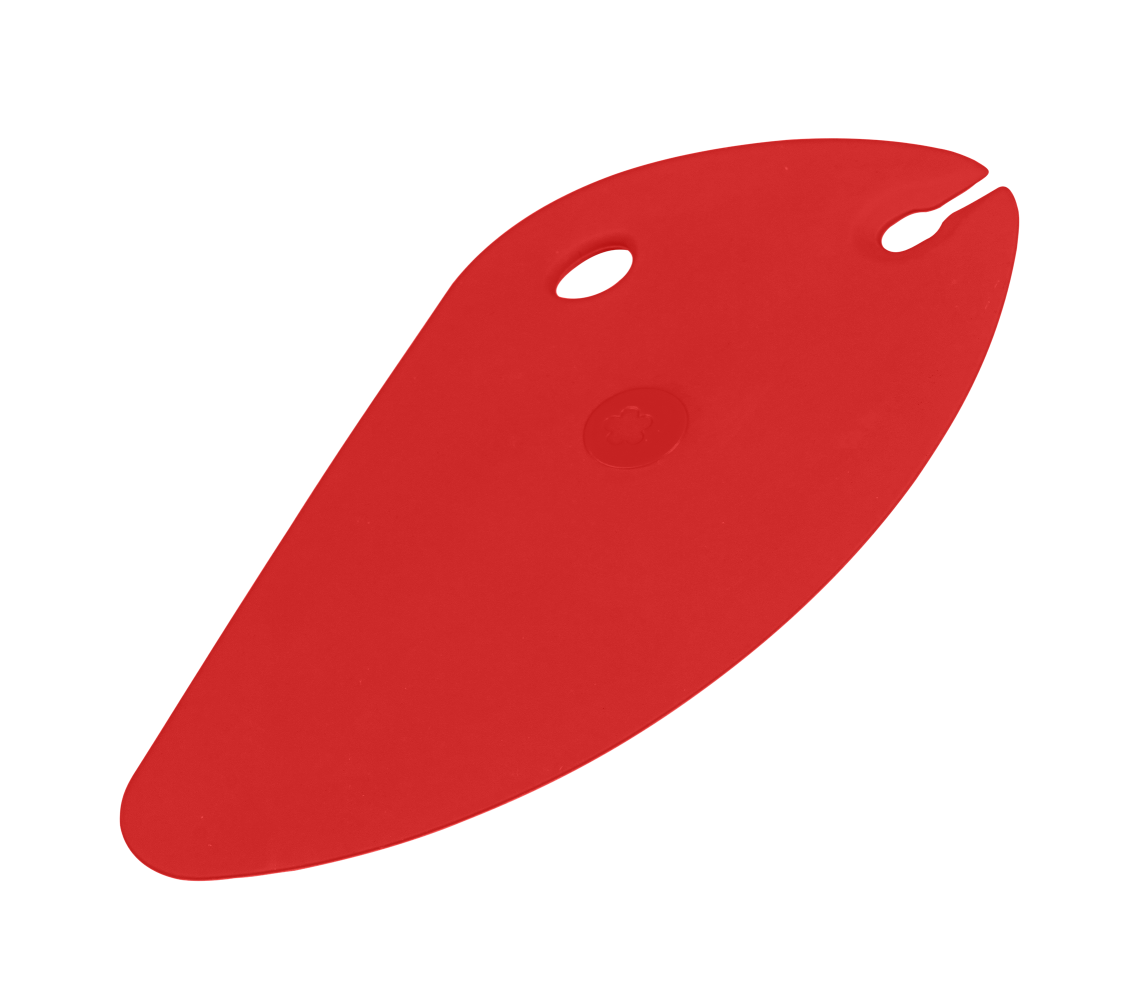 Teigkarte rot 14x8,5 cm