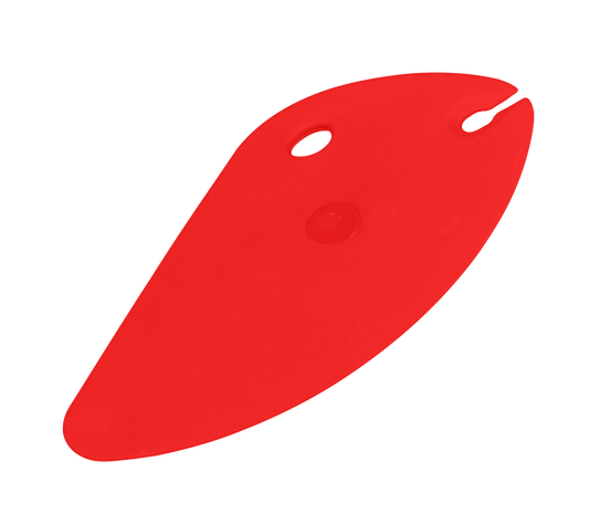 Teigkarte rot 14x8,5 cm