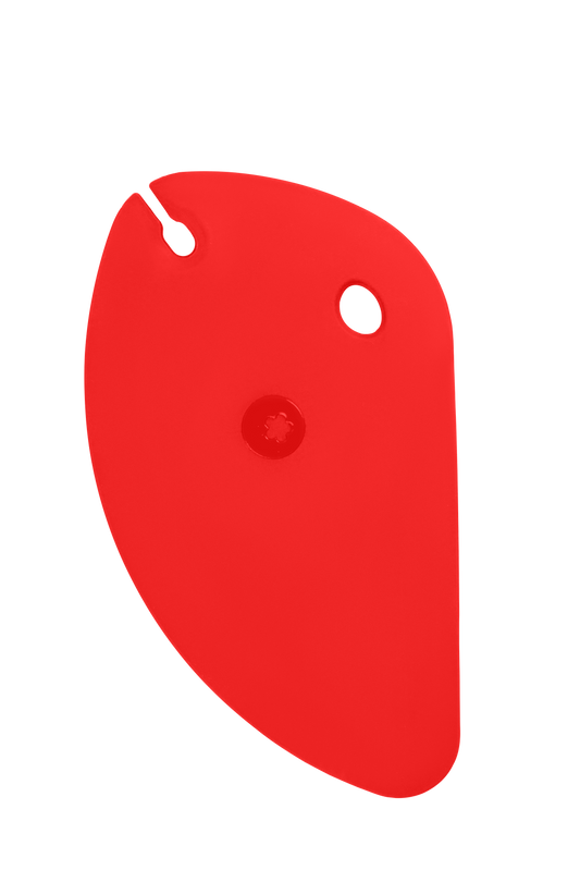 Teigkarte rot 14x8,5 cm