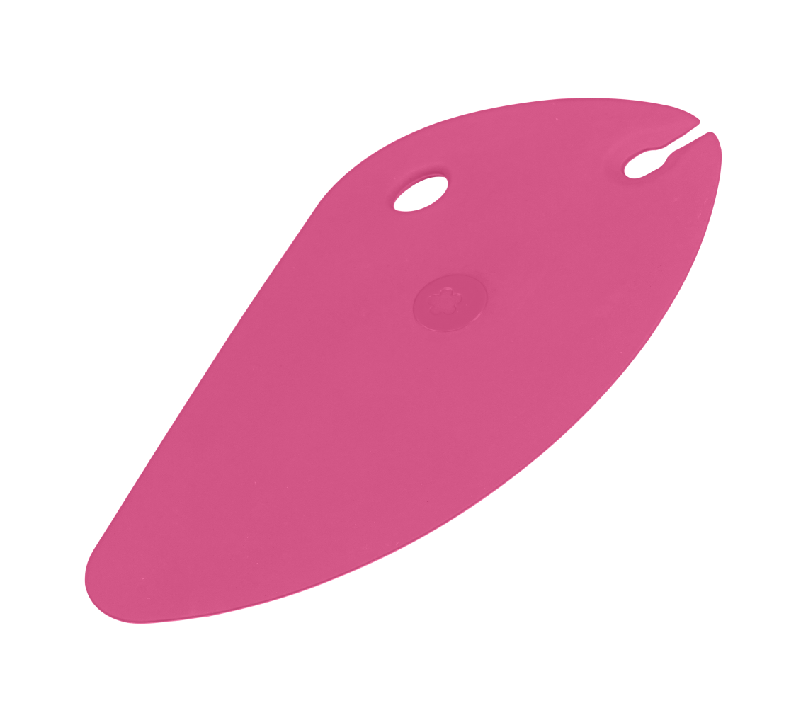 Teigkarte pink 14x8,5 cm