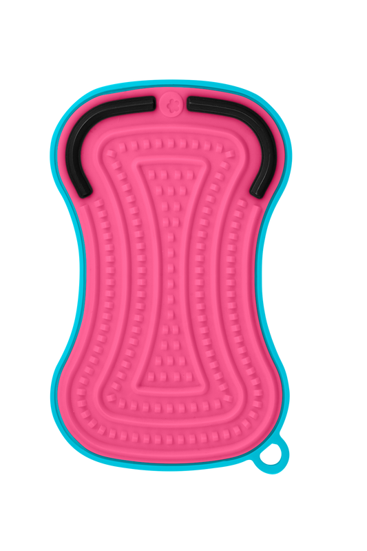 Scrubby plus türkis/pink 13x8 cm