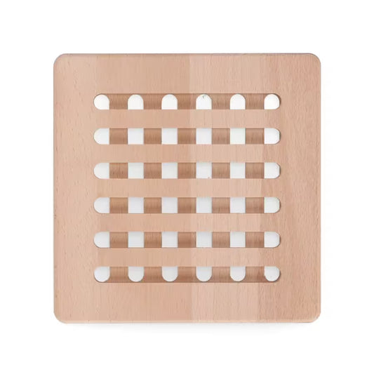 Topfuntersetzer, Buche 20 x 20 x 1,5 cm