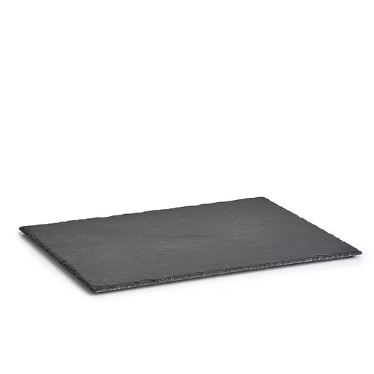 Servierplatte, Schiefer 40 x 30 x 0,4-0,6 cm