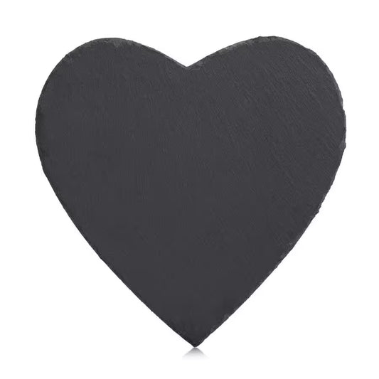 Servierplatte „Heart“, Schiefer