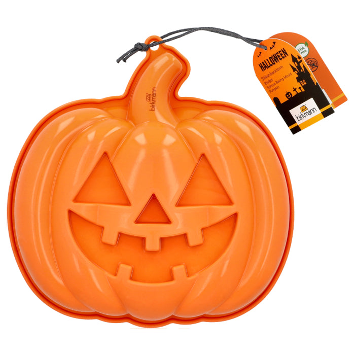 Motivbackform Kürbis | Halloween Silikon, Ø 25 cm, bis 230 °C
