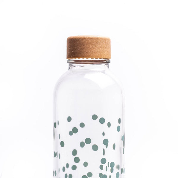 Trinkflasche Glas PURE HAPPINESS 0,7 l