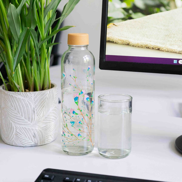 CARRY GLASS 300 ml Trinkglas 2er Set - UPCYCLING