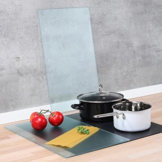 Abdeckplatten Glas Set 2-tlg. Maße: ca. 52 x 30cm