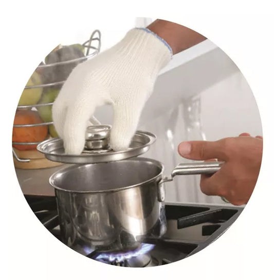 Hitzebeständiger Handschuh beständig bis 500°C