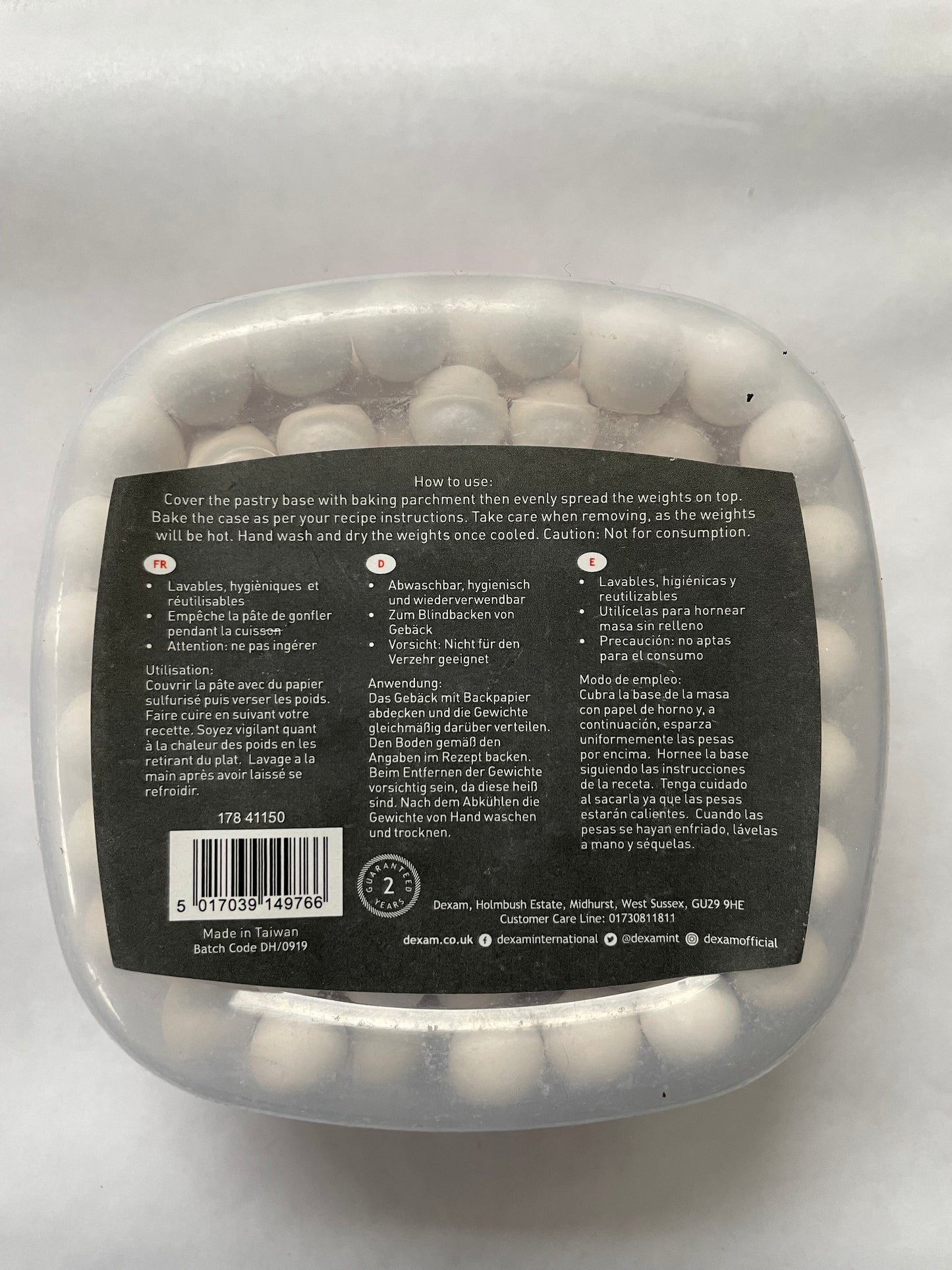 Blindbackkugeln Keramik 450gr. Dose