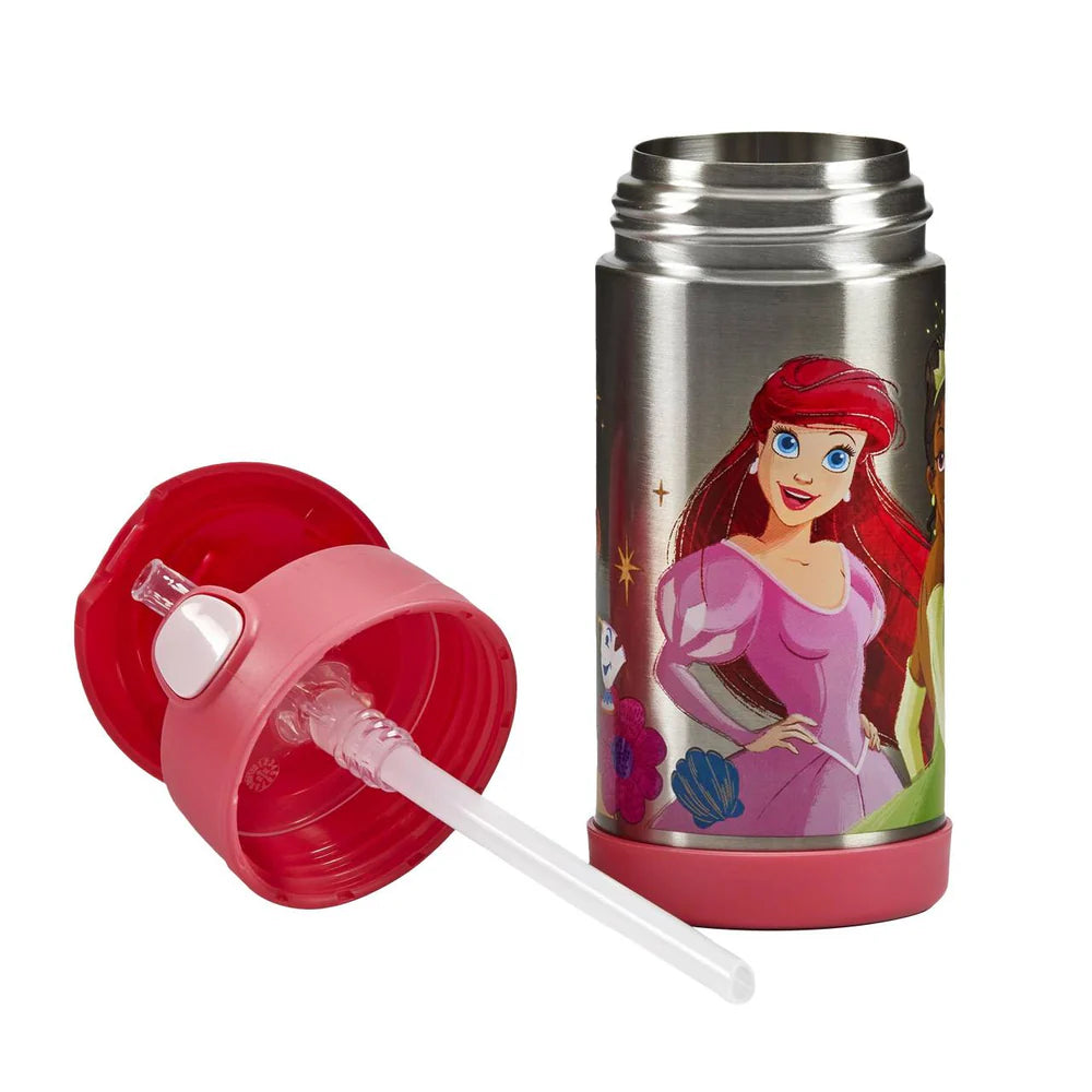 FUNTANIER BOTTLE DISNEY Trinkflasche, 0,35 L | mit Strohhalm & Isolierung