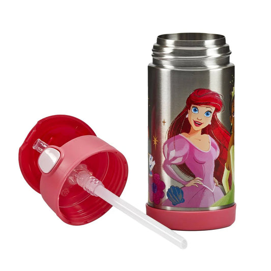 FUNTANIER BOTTLE DISNEY Trinkflasche, 0,35 L | mit Strohhalm & Isolierung