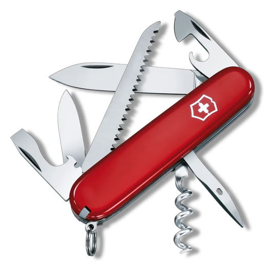 Offiziersmesser Camper rot