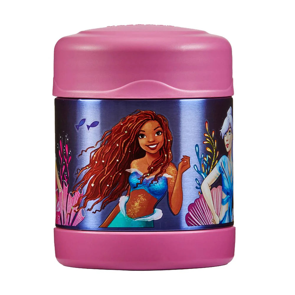 FUNTAINER FOOD JAR Mermaid DISNEY Thermobehälter, 0,30 L | auslaufsicher & kinderleicht
