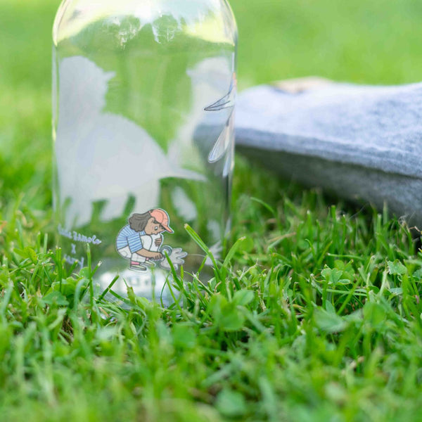 Trinkflasche Glas LITTLE DINO 0,4 l