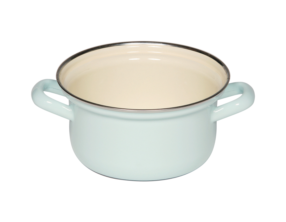 Kasserolle 14cm 0,75l turkis Bunt ohne Deckel