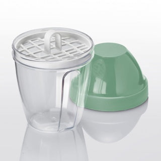 Mix- und Schüttelbecher »Mix-Ei«, 0,25 l, mint-grün