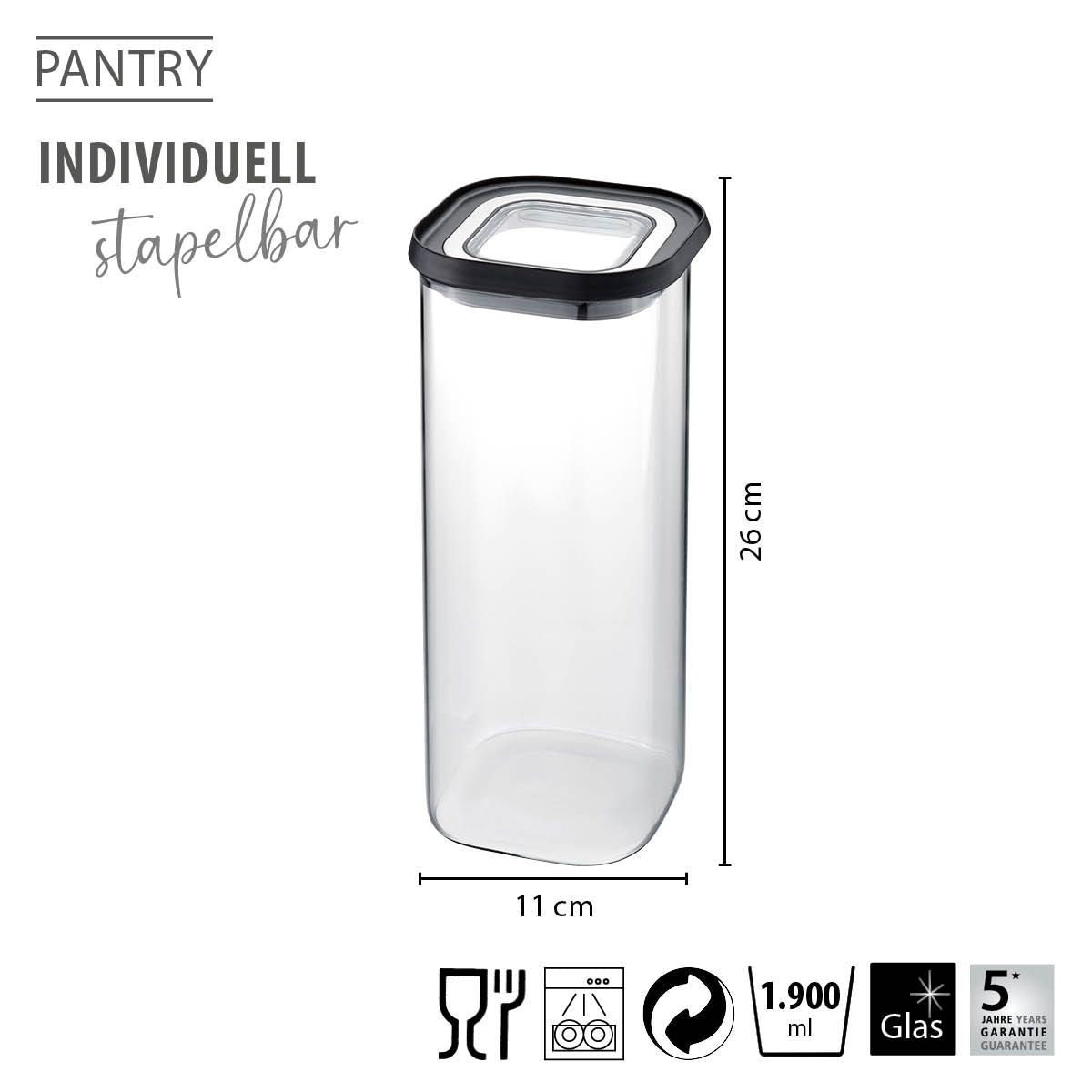 Vorratsdose PANTRY, 1.900 ml