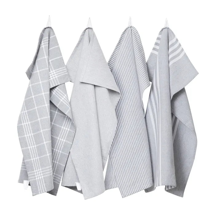 Geschirrtücher Recycling, verschiedene Farben, 50x70 cm, 4er Set