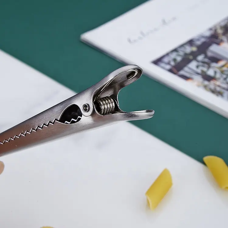 Beutelclips — für Lebensmittel, Kaffee, Gewürze, Teebeutel — 2 Farben