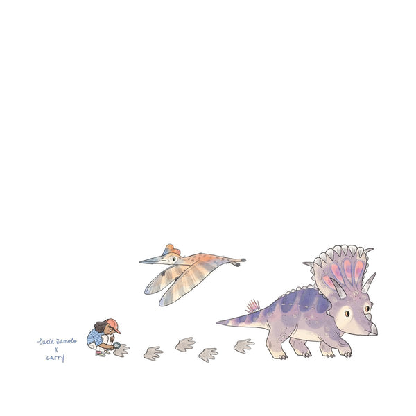 Trinkflasche Glas LITTLE DINO 0,4 l