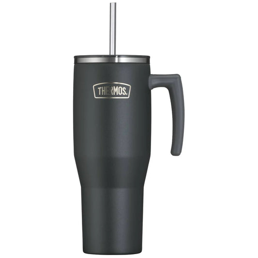 REFRESHING SERIES Isolierbecher 1,10 L | Mit Komfortgriff & Strohhalm