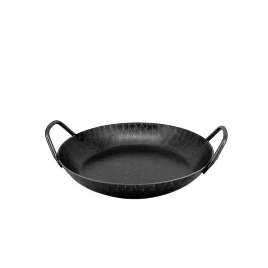 Servierpfanne 24cm flach Schmiedeeisern
